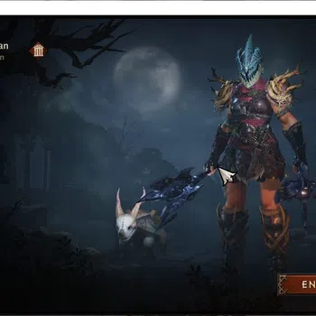 Diablo Immortal Accounts High-End SEA - Izual|Lv60 (754) Barbarian|35K CR|Reso 540|Inferno I|Paragon Maledictor|1