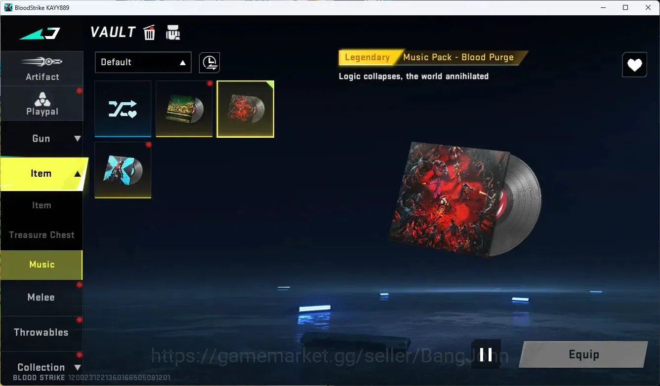 Blood Strike Accounts ASIA |COLLAB=MP5|ULTRA=DUAL BLADE,ONE-HANDED AXE,V image 17