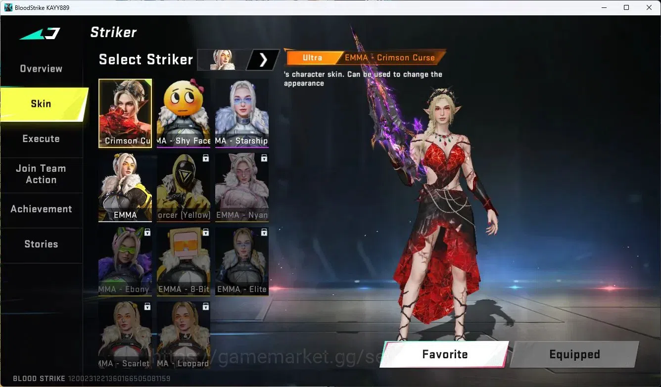 Blood Strike Accounts ASIA |COLLAB=MP5|ULTRA=DUAL BLADE,ONE-HANDED AXE,V image 3