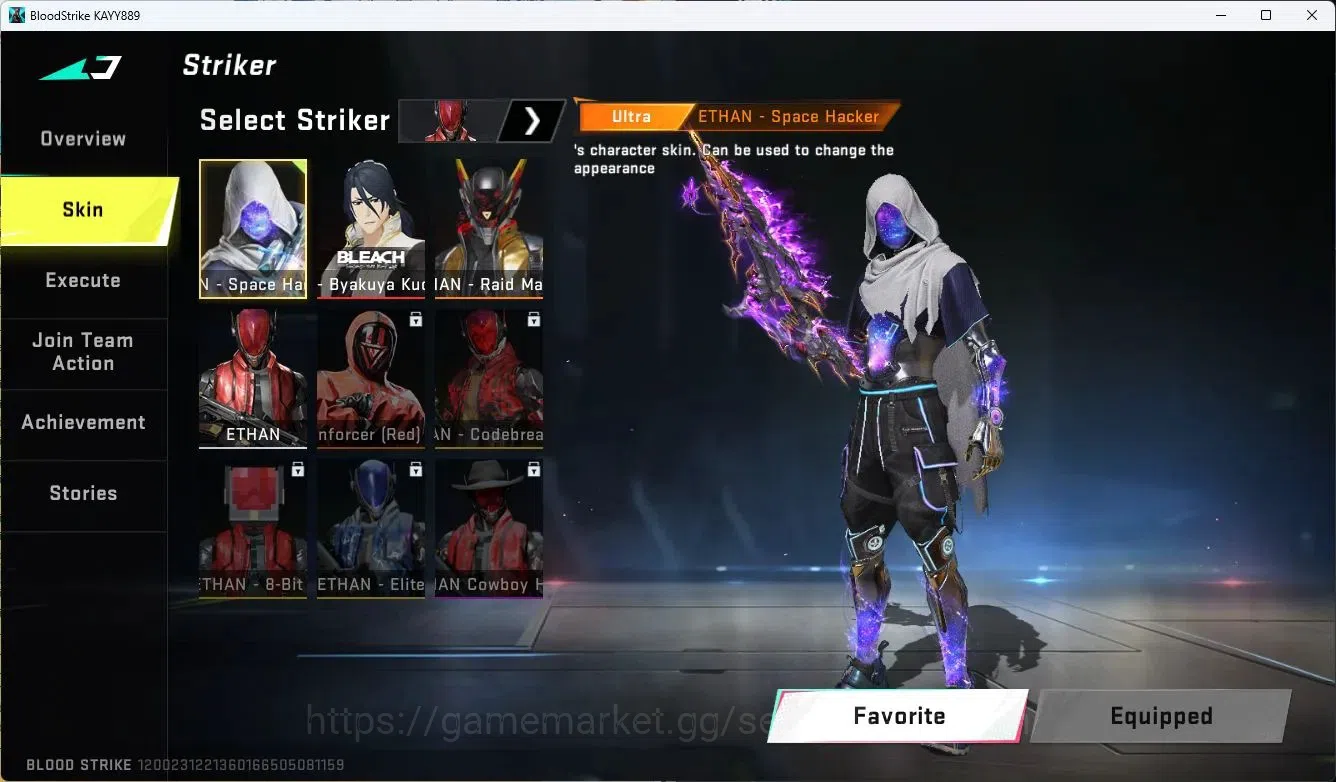 Blood Strike Accounts ASIA |COLLAB=MP5|ULTRA=DUAL BLADE,ONE-HANDED AXE,V image 4