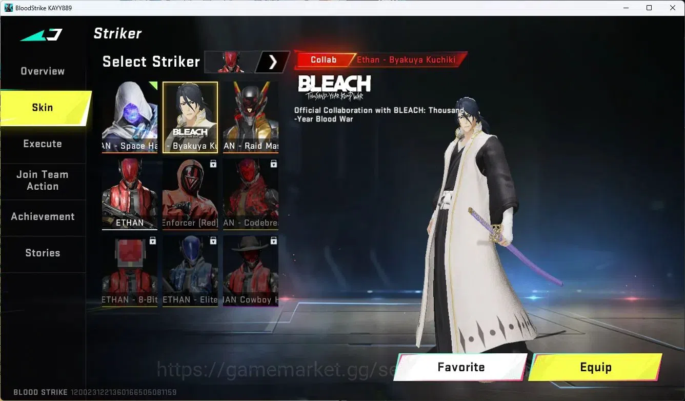 Blood Strike Accounts ASIA |COLLAB=MP5|ULTRA=DUAL BLADE,ONE-HANDED AXE,V image 5