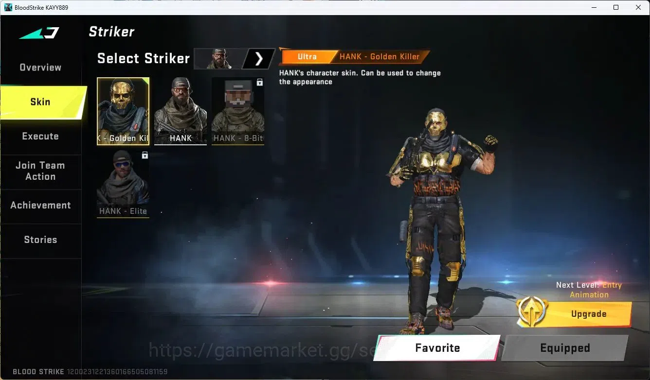 Blood Strike Accounts ASIA |COLLAB=MP5|ULTRA=DUAL BLADE,ONE-HANDED AXE,V image 6