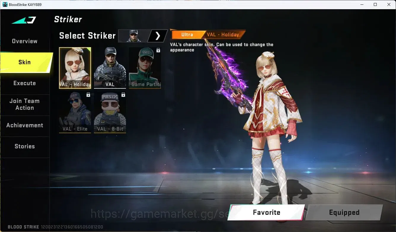 Blood Strike Accounts ASIA |COLLAB=MP5|ULTRA=DUAL BLADE,ONE-HANDED AXE,V image 7