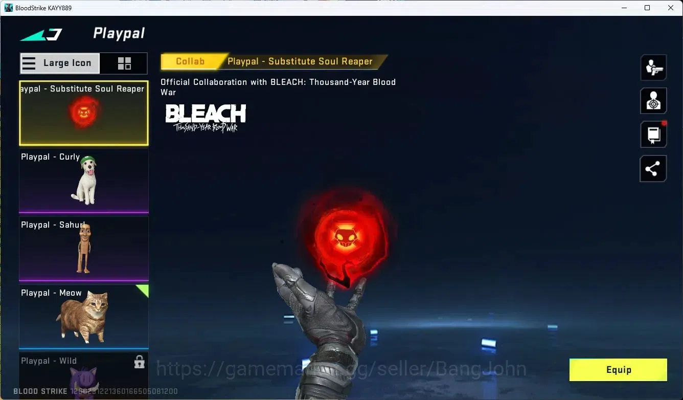 Blood Strike Accounts ASIA |COLLAB=MP5|ULTRA=DUAL BLADE,ONE-HANDED AXE,V image 9