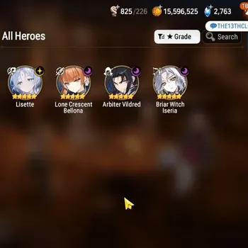 Epic Seven Accounts Limited Hero Global UnVerif|New Era| 4 ML (Lisette,AB Vildred,BW Iseria,LC