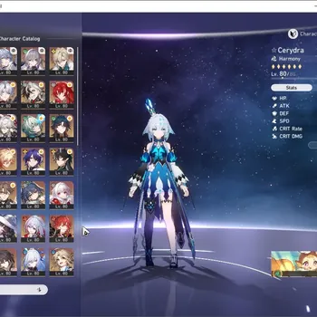 Honkai Star Rail Accounts Others Asia|TL 70|2 Prem Team|31 Limited|(Phainon E1,Therta,Gilgamesh,Mydei,Huohuo,Aventurine