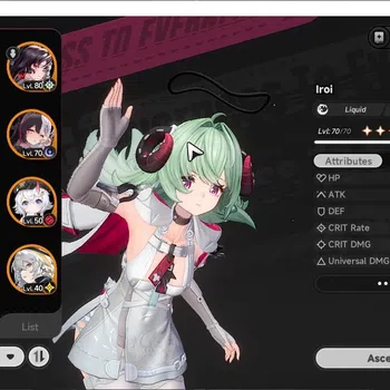Neverness to Everness Accounts Asia|HL 52|TL 37|12 SSR 5 Limited(ShinkuA1,Lacrimosa