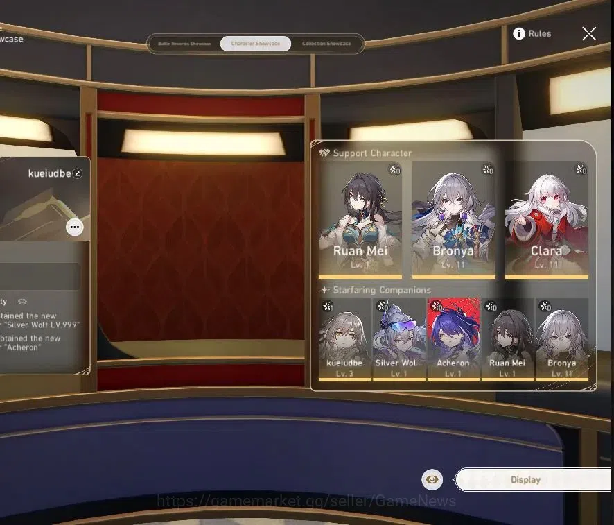 Honkai Star Rail Accounts Asia|TL 6|1 Golden Companion Spirit|2 Limited| Sil image 2