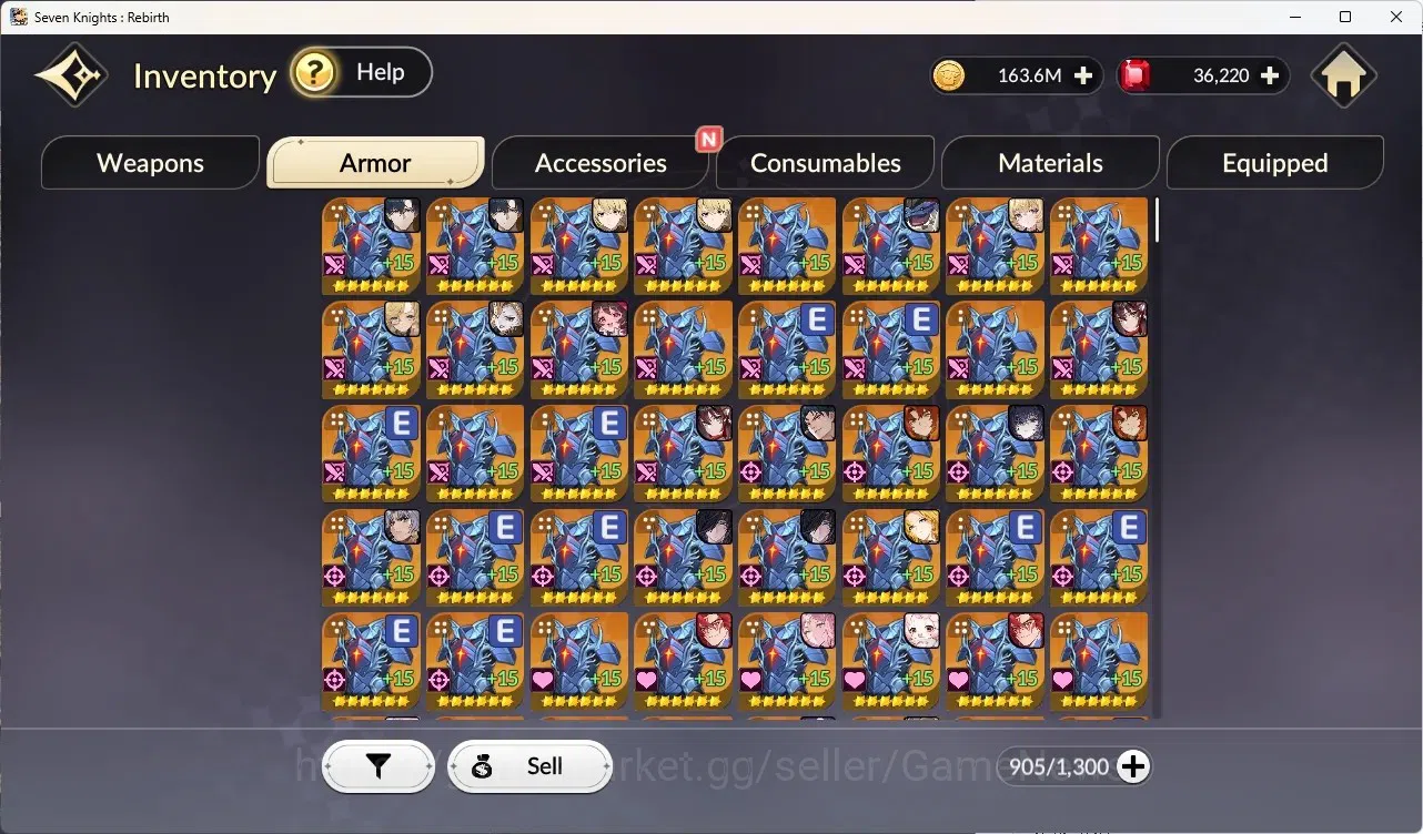 Seven Knights Re:Birth Accounts Global SEA|4 Ex-7k[Melia,Juri,Rosie,Gelidus]+16 TC image 12