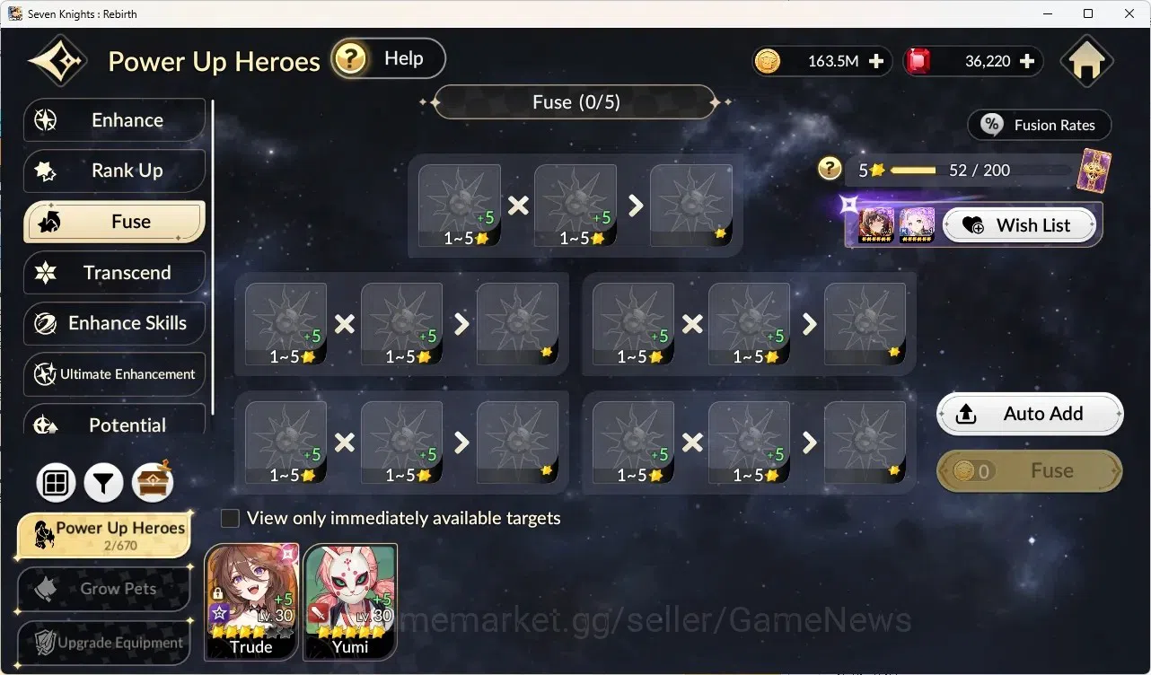 Seven Knights Re:Birth Accounts Global SEA|4 Ex-7k[Melia,Juri,Rosie,Gelidus]+16 TC image 15