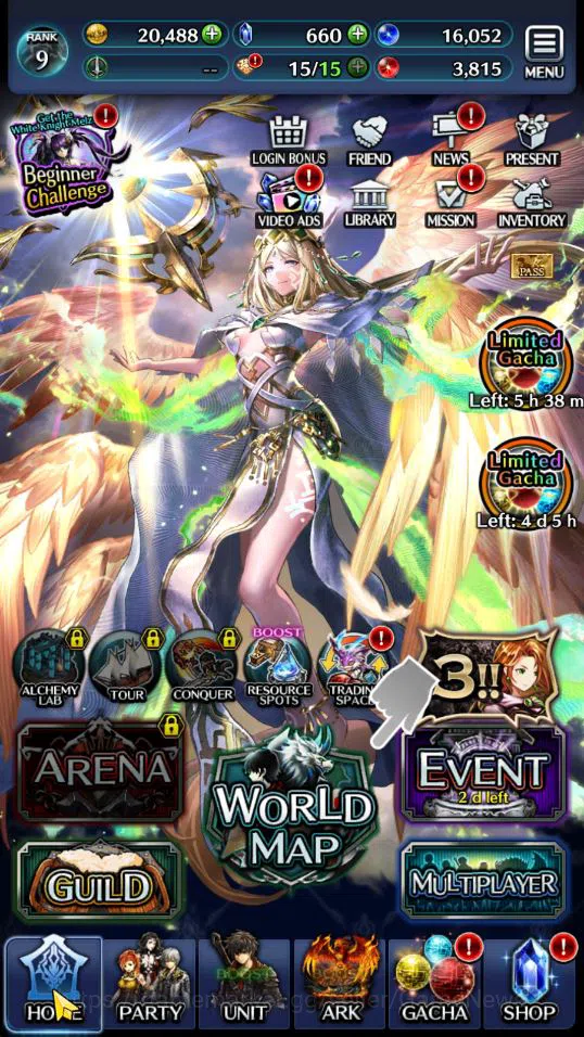 Last Cloudia Accounts Low-End GLOBAL | Starter Rank 9 | Spirit Maiden Sera,Goddess Lilaha,Perfect of God Zero, etc | 1 UR, 6 5