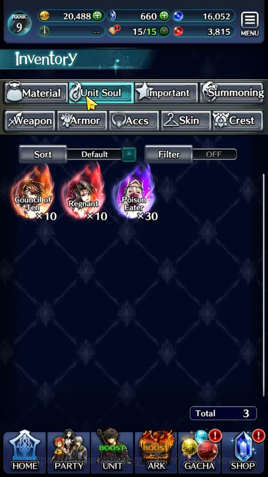 Last Cloudia Accounts Low-End GLOBAL | Starter Rank 9 | Spirit Maiden Sera,Goddess Lilaha,Perfect of God Zero, etc | 1 UR, 6 9