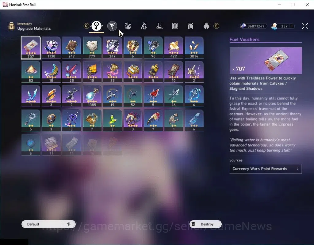 Honkai Star Rail Accounts Asia|TL 70|13 Limited|[Casto,Feixiao]+Sign,Evernig image 8