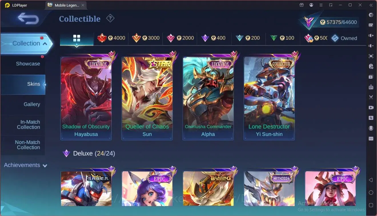 Mobile Legends: Bang Bang Accounts Global|Hero 154|Skin 176|Renowned|Sanrio Claude,Fl image 10
