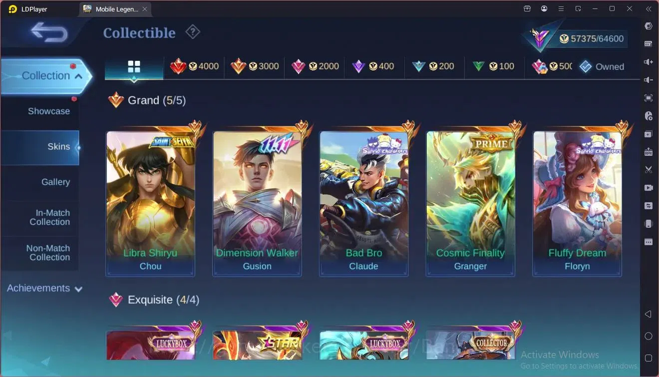 Mobile Legends: Bang Bang Accounts Global|Hero 154|Skin 176|Renowned|Sanrio Claude,Fl image 11