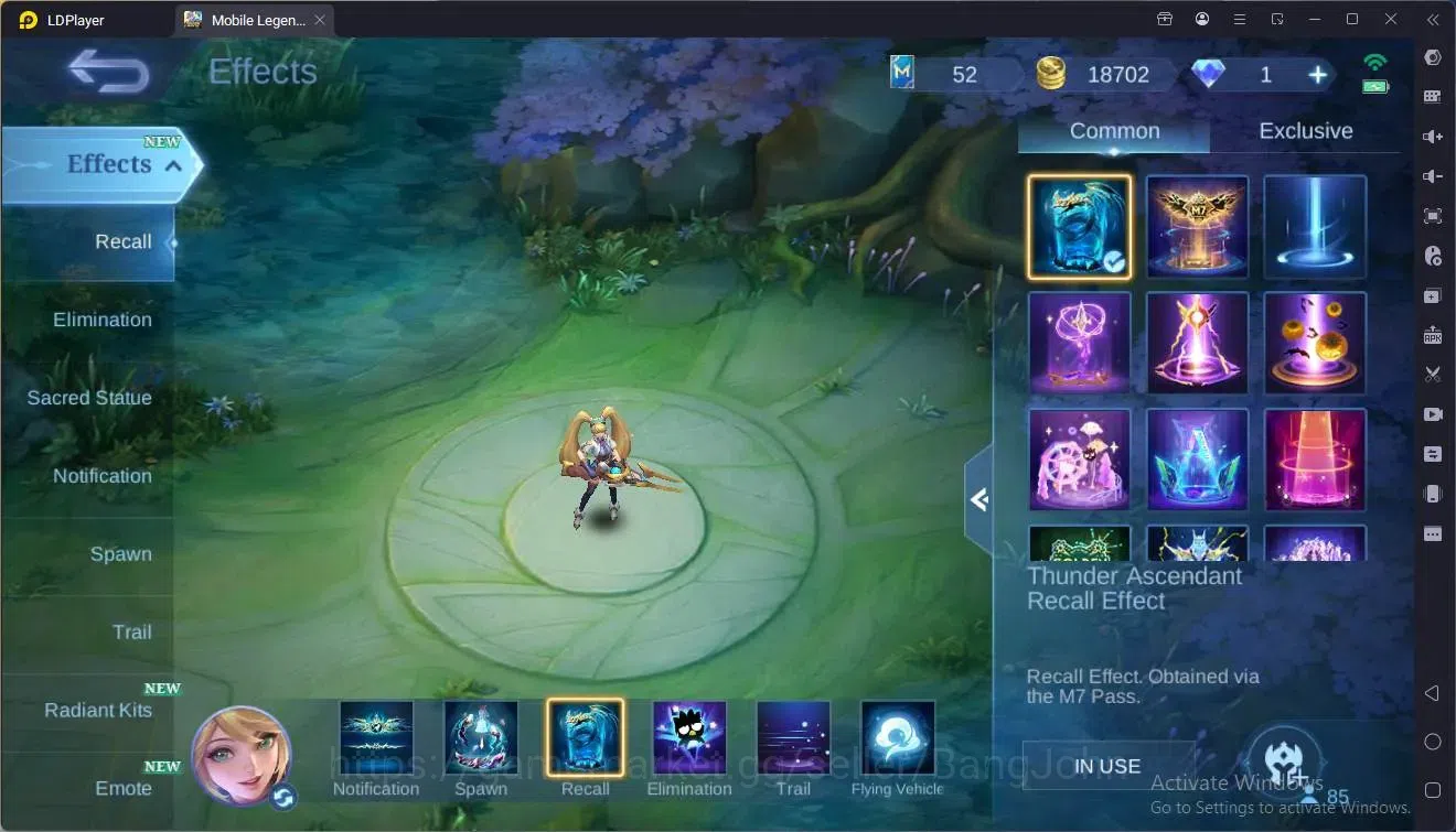 Mobile Legends: Bang Bang Accounts Global|Hero 154|Skin 176|Renowned|Sanrio Claude,Fl image 13