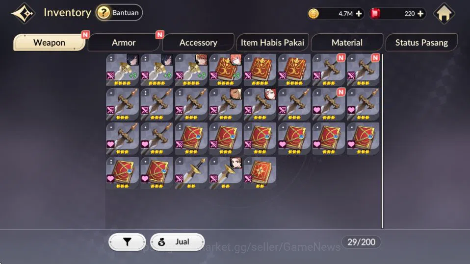Seven Knights Re:Birth Accounts [Re;BIRTH]Global|Starter LV10| 6Legendary|Teo*6,Co image 4