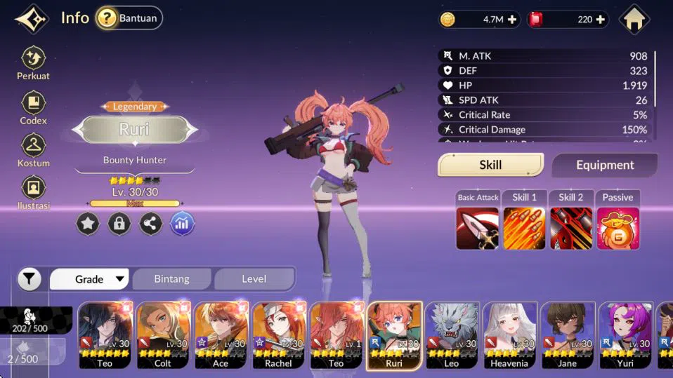 Seven Knights Re:Birth Accounts [Re;BIRTH]Global|Starter LV10| 6Legendary|Teo*6,Co image 5