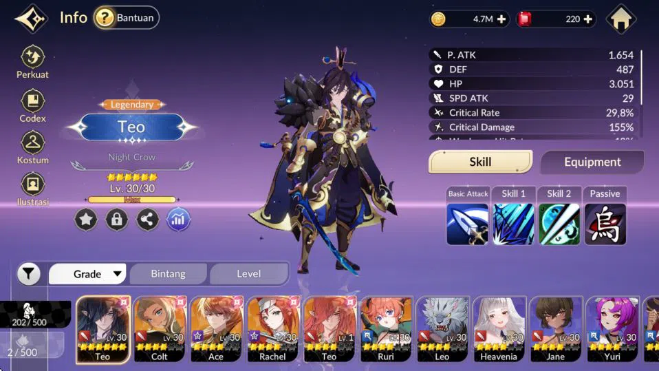 Seven Knights Re:Birth Accounts [Re;BIRTH]Global|Starter LV10| 6Legendary|Teo*6,Co image 8