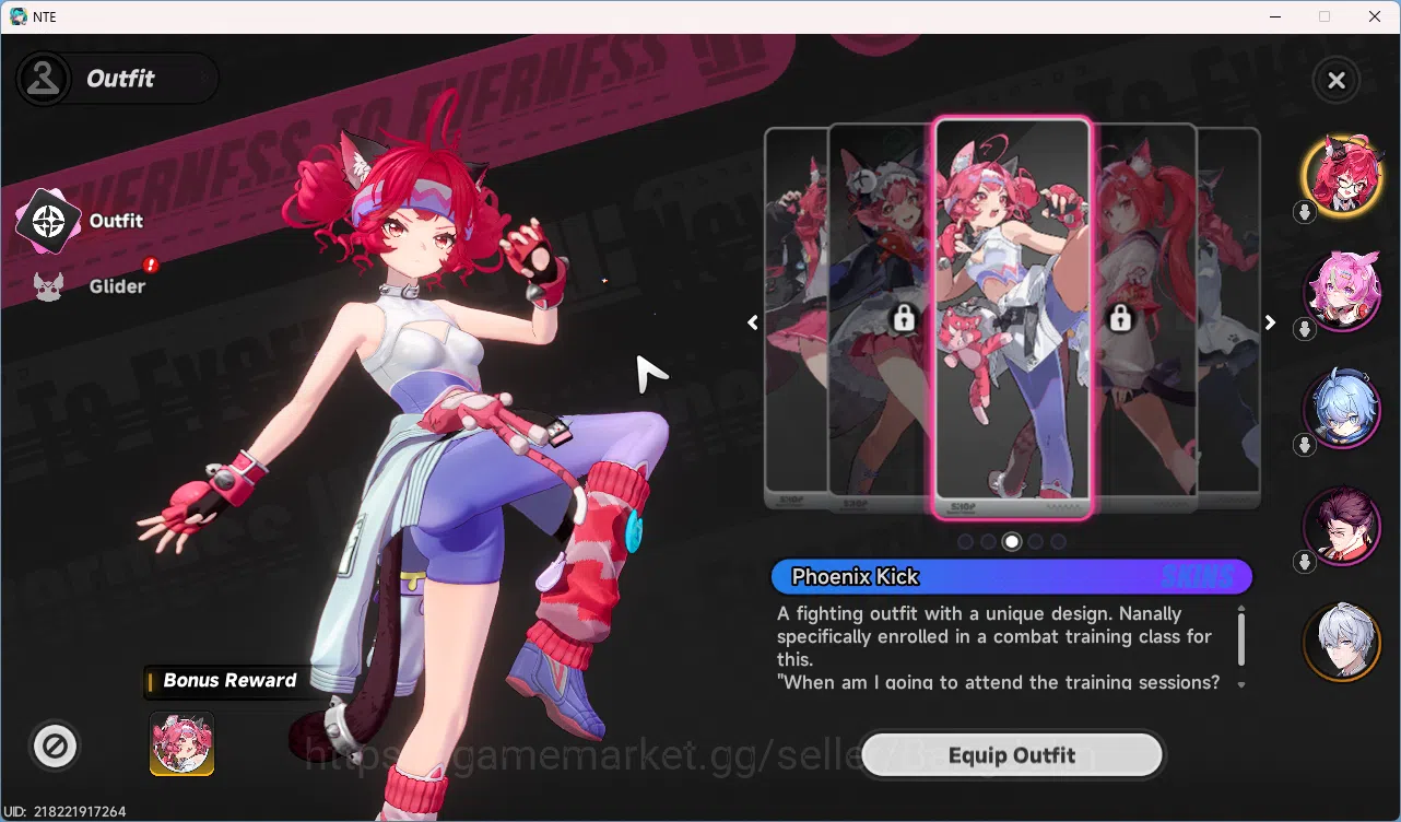 Neverness to Everness Accounts America | Starter Lvl 3 | 1 S Nanally + Skin + 4 A image 2