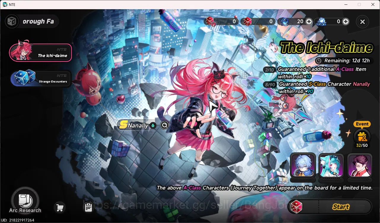 Neverness to Everness Accounts America | Starter Lvl 3 | 1 S Nanally + Skin + 4 A image 4