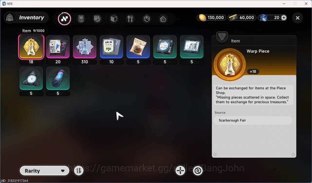 Neverness to Everness Accounts America | Starter Lvl 3 | 1 S Nanally + Skin + 4 A image 7