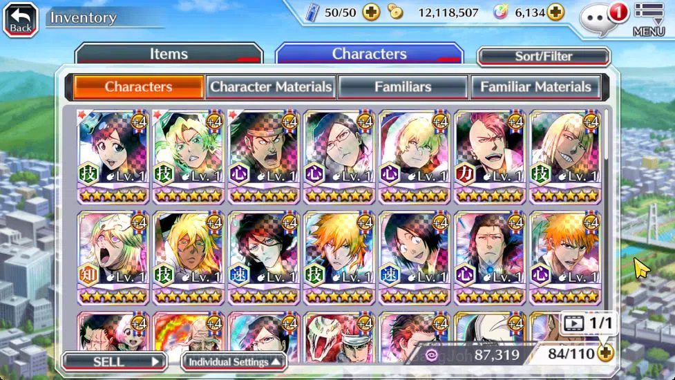 Bleach: Brave Souls Accounts [GLOBAL]6K Orb+Fresh All Story|(GiseleG,CandiceTYB image 11