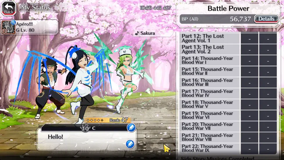 Bleach: Brave Souls Accounts [GLOBAL]6K Orb+Fresh All Story|(GiseleG,CandiceTYB image 18
