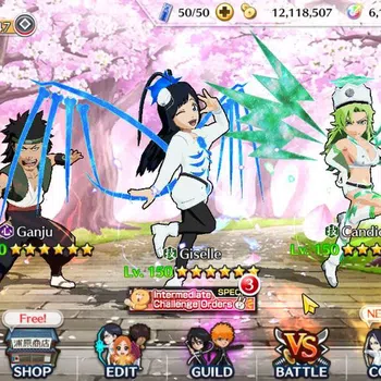 Bleach: Brave Souls Accounts Others [GLOBAL]6K Orb+Fresh All Story|(GiseleG,CandiceTYBW26),(Genju,UryuTYBW25),Gremmy