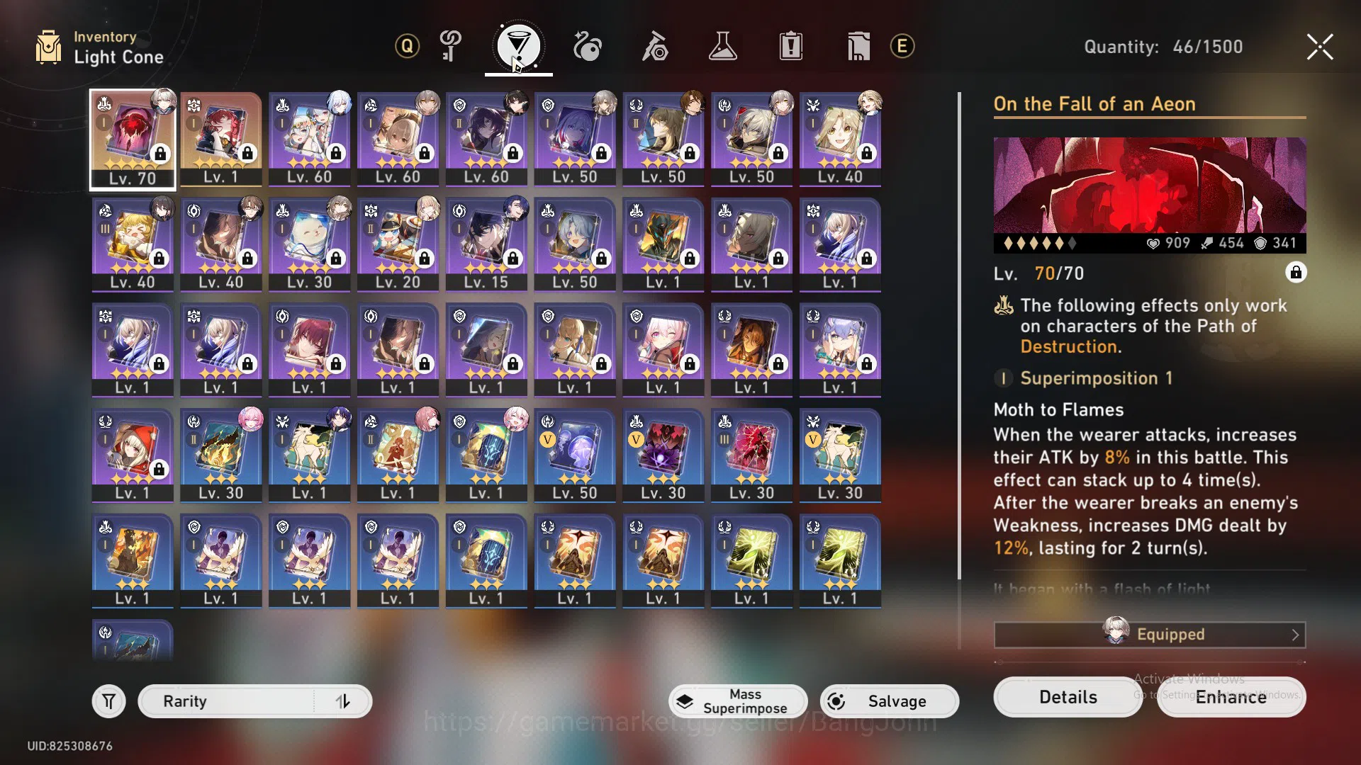 Honkai Star Rail Accounts ASIA | TL 51 | 6 Limited|Firelly,RuanMei,Jingliu,C image 5