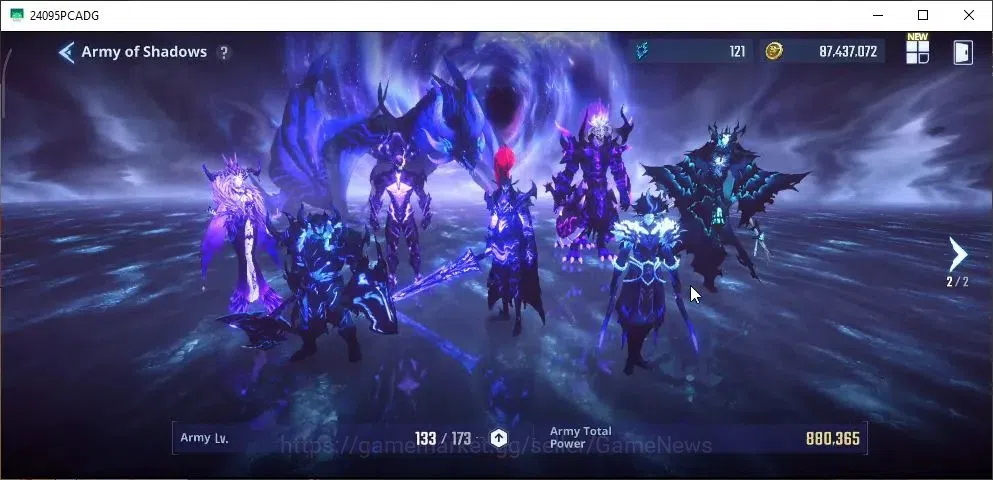 Solo Leveling: ARISE Accounts 4M Pwr|2K 10
