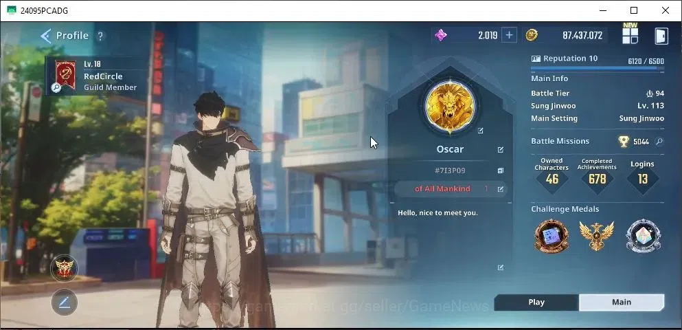 Solo Leveling: ARISE Accounts 4M Pwr|2K 12