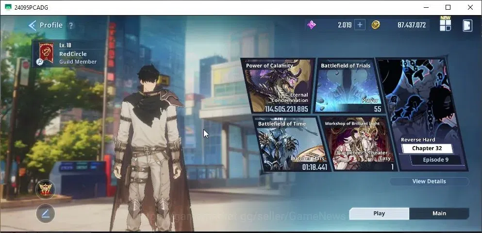 Solo Leveling: ARISE Accounts 4M Pwr|2K 13