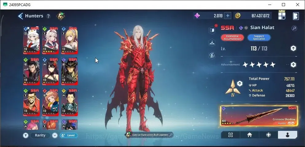 Solo Leveling: ARISE Accounts 4M Pwr|2K 3