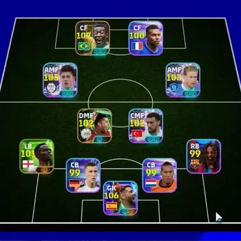 eFootball Accounts Legends & Iconic Players Android|Epic Pele,Frank Rijkaard,David Seaman,E.Hazard,Shevchenko|8 ShowTime