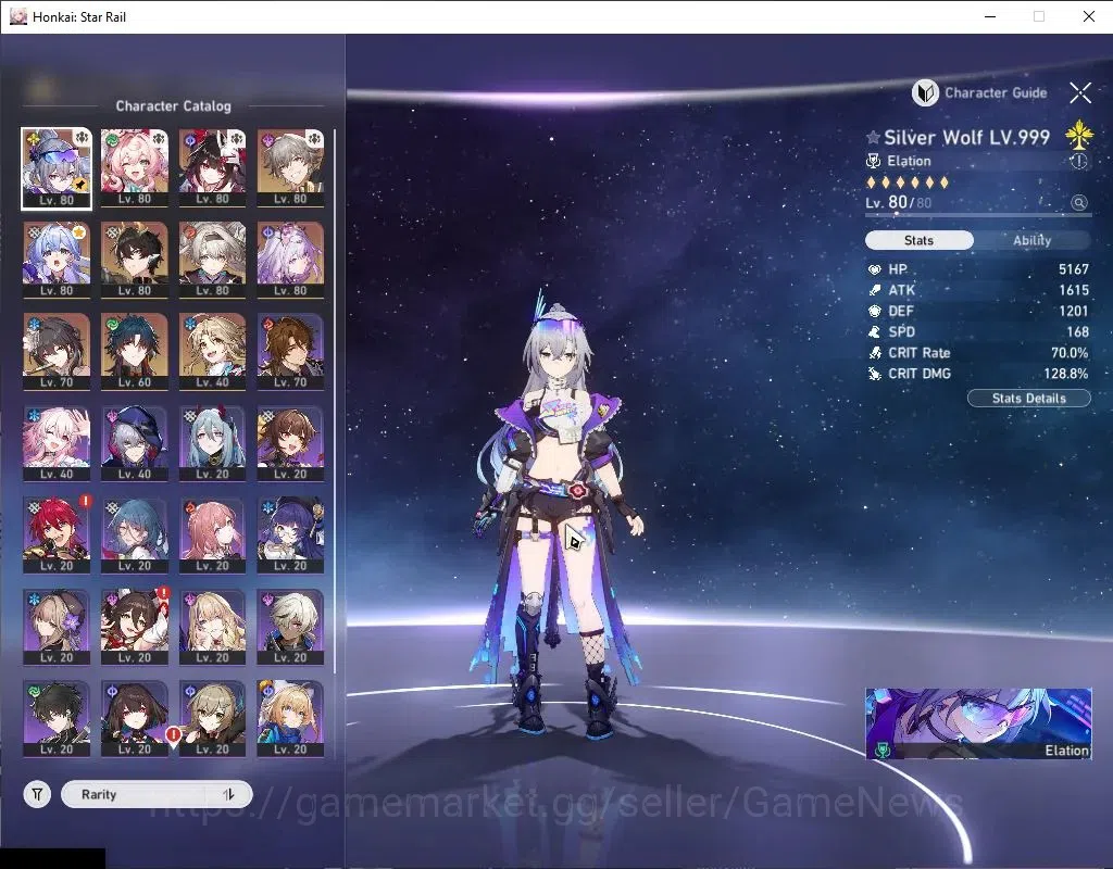 Honkai Star Rail Accounts Asia|TL 67|8 Limited|[(Castorice,Silver Wolf999)+S image 4