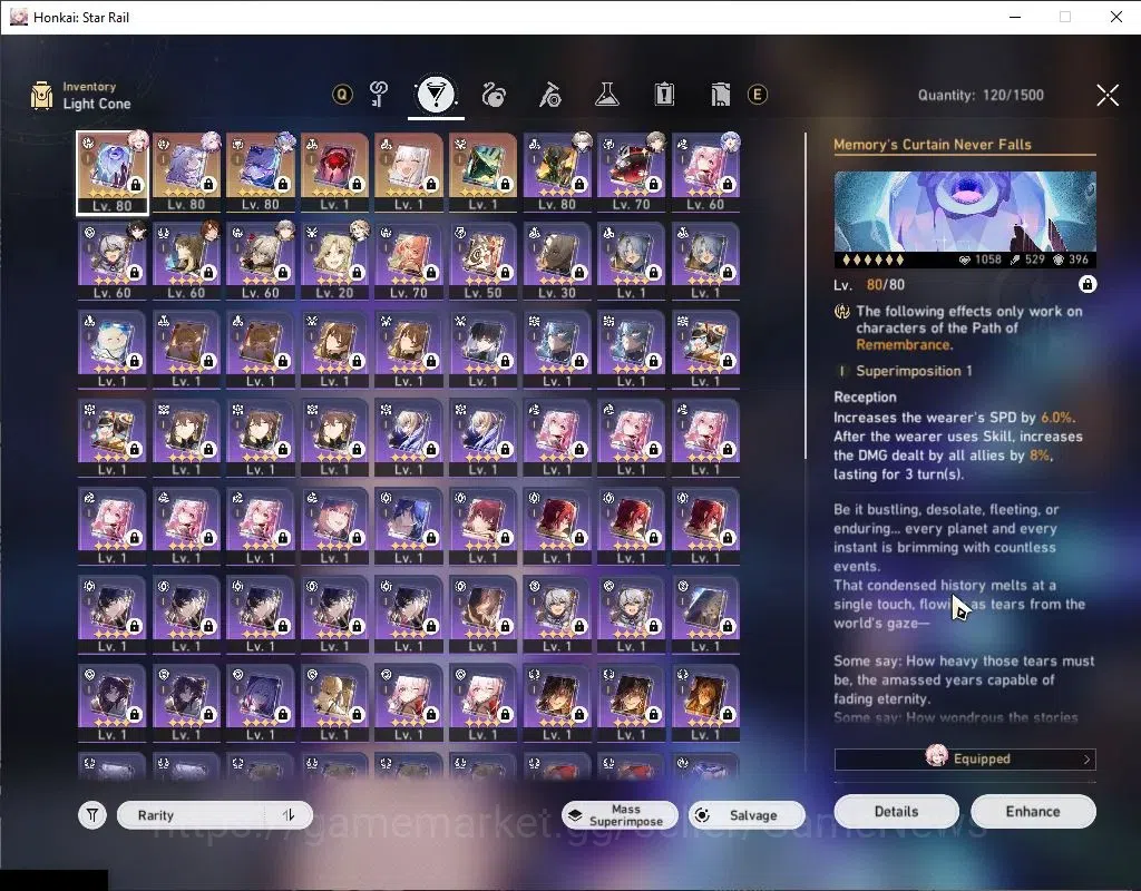 Honkai Star Rail Accounts Asia|TL 67|8 Limited|[(Castorice,Silver Wolf999)+S image 5