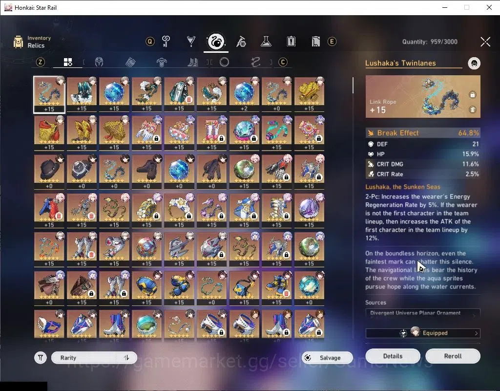 Honkai Star Rail Accounts Asia|TL 67|8 Limited|[(Castorice,Silver Wolf999)+S image 7