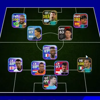 eFootball Accounts Legends & Iconic Players Android|2 Epic Gianluca Zambrotta,Sergio Aguero|4 Show time Neymar,Lionel