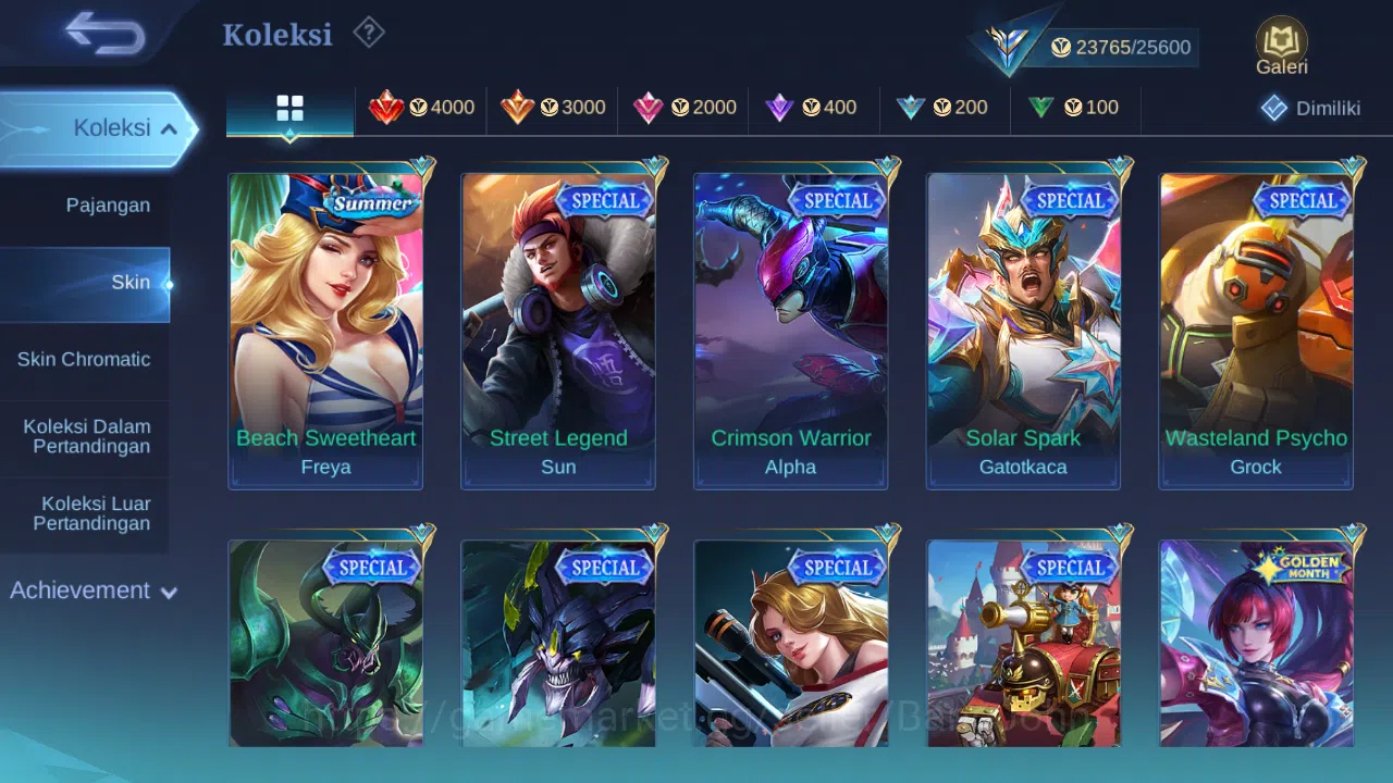 Mobile Legends: Bang Bang Accounts Hero 90 Skin 111 | Transformers Roger | Hallowen L image 3