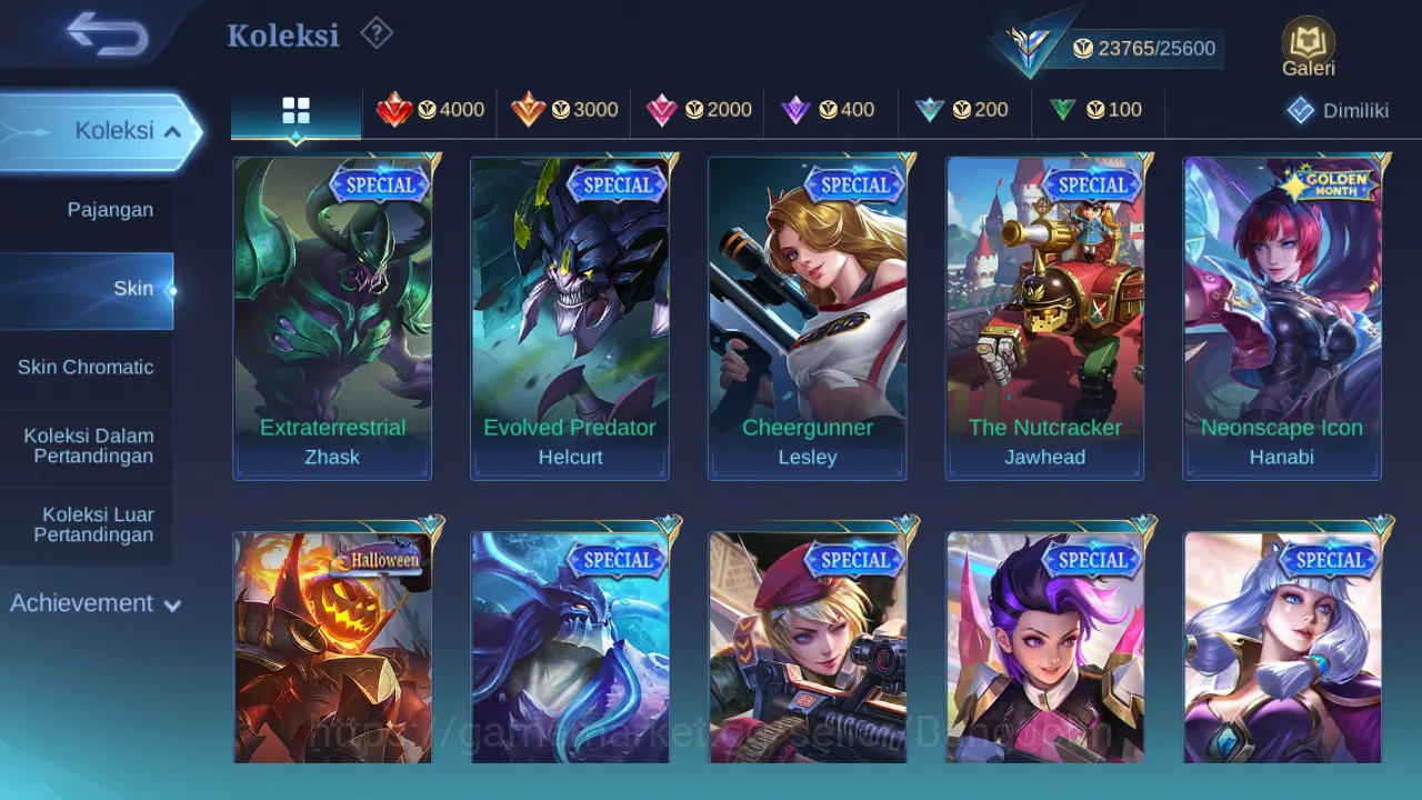 Mobile Legends: Bang Bang Accounts Hero 90 Skin 111 | Transformers Roger | Hallowen L image 4