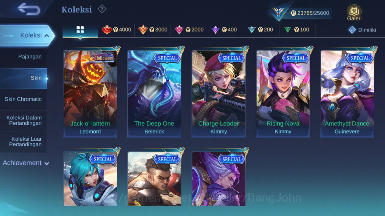 Mobile Legends: Bang Bang Accounts Hero 90 Skin 111 | Transformers Roger | Hallowen L image 5