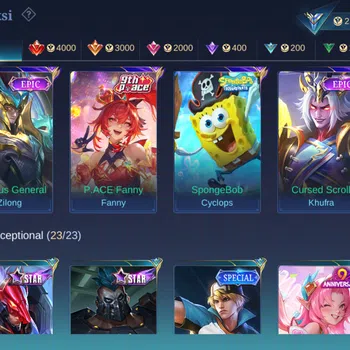 Mobile Legends: Bang Bang Collector Hero 90 Skin 111 | Transformers Roger | Hallowen L image 1