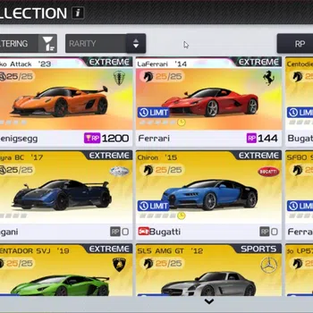 Racing Master Accounts SEA|Lvl 9| 1 Prime Legend (Jesko Attack '23) +43 Etc Car | 168k Gold | 6957 DM |Log NetEase|Take