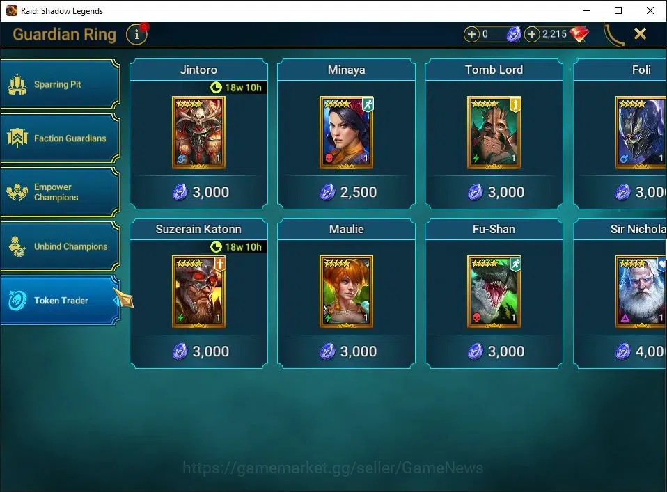 Raid: Shadow Legends Accounts Lv51 681K Power|31 Legend(Ninja,MaShalled,Prince K image 13
