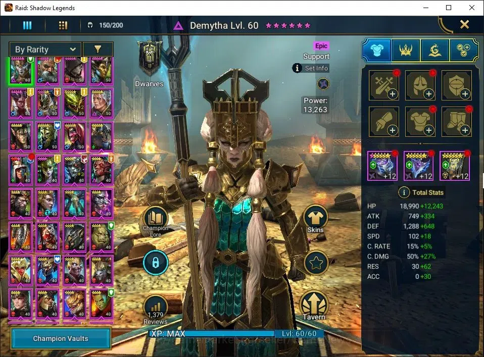 Raid: Shadow Legends Accounts Lv51 681K Power|31 Legend(Ninja,MaShalled,Prince K image 4