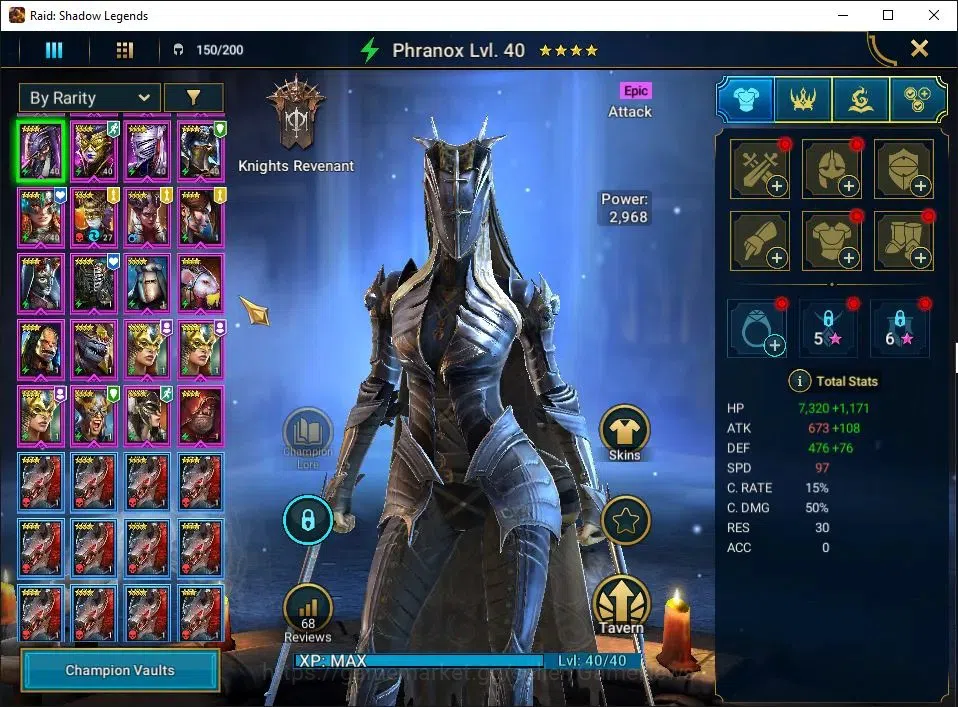 Raid: Shadow Legends Accounts Lv51 681K Power|31 Legend(Ninja,MaShalled,Prince K image 6