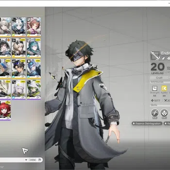 Arknights: Endfield Accounts NA/EU|Lv 8|3 SSR (2 Limited) + 4 (*6 Weapon)|Rossi+Sign,Arcane|Ardelia+Sign|1 Selector