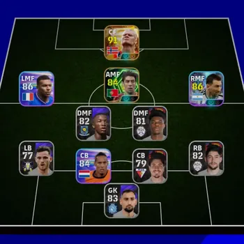 eFootball Accounts Meta Player Mobile|PW 2492|Bigtime Haaland|Showtime Messi, Nicolas Jackson|Epic Rui Costa|Konami ID|Check