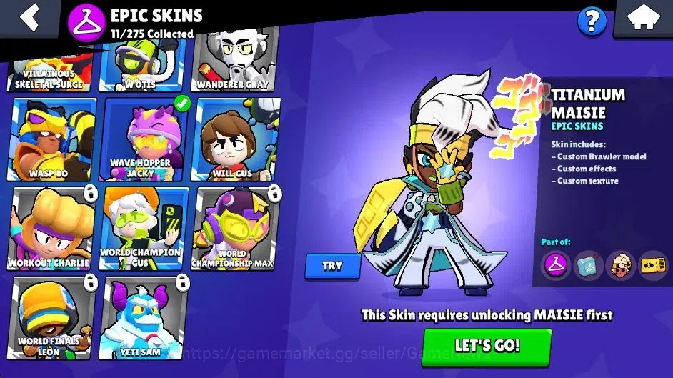 Brawl Stars Accounts 3956 Trophy|34 Brawlers 3 Max Lvl|3 Full Buffies ( image 17
